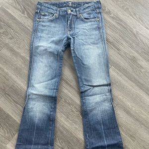 7 for all mankind jeans “A” pocket